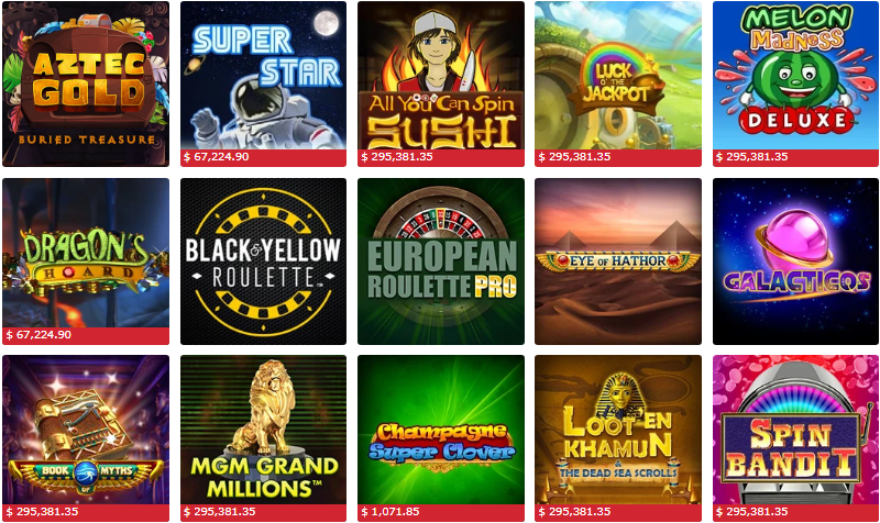 the online casino promo codes